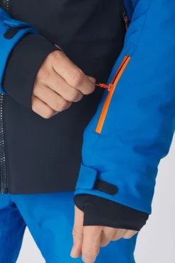 Hot CMP Ski-Jas Man Ski Jacket Softshell Zaffiro/Jaffa