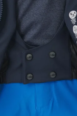 Hot CMP Ski-Jas Man Ski Jacket Softshell Zaffiro/Jaffa