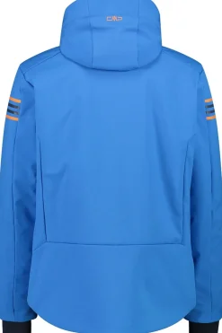 Hot CMP Ski-Jas Man Ski Jacket Softshell Zaffiro/Jaffa