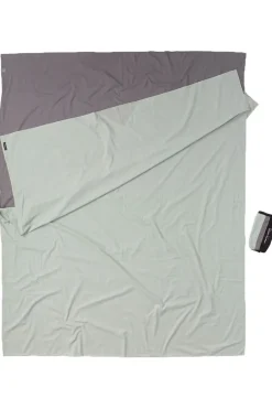 Clearance Cocoon Lakenzak Insect Protection Sheet Double mid grey