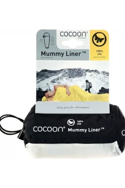 Outlet Cocoon Lakenzak Mummy Liner Silk Economy white