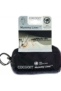 Online Cocoon Lakenzak Mummy Liner 100% Egyptian Cotton white