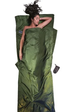 New Cocoon Lakenzak Travelsheet Silk mid khaki