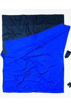 Online Cocoon Lakenzak Travelsheet Double 100% Silk Navy Blue