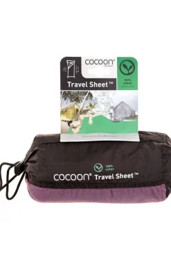 Fashion Cocoon Lakenzak Travelsheet 100% Cotton mid grey