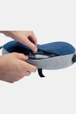 Fashion Cocoon Reiskussen Air Core Hammock Pillow dark blue/mid grey