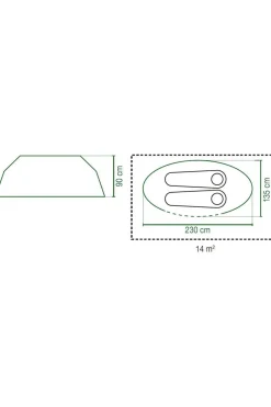 Tent Galiano 2-Coleman Sale