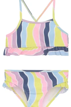 Bikini W. Frills, Aop-Color Kids Online