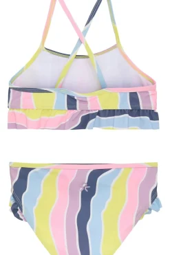 Bikini W. Frills, Aop-Color Kids Online