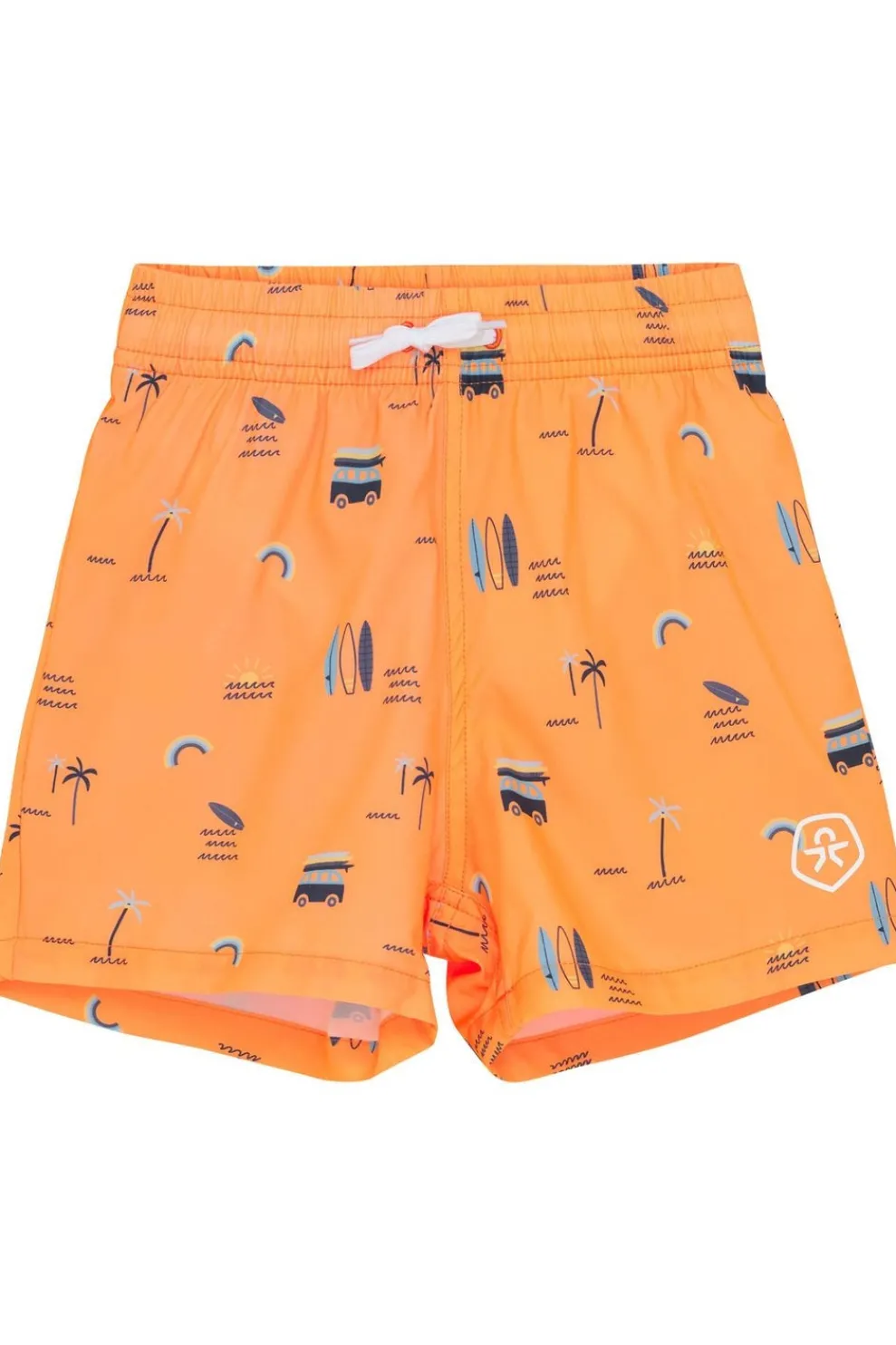 Outlet Color Kids Zwemshort Swims Orange Pop
