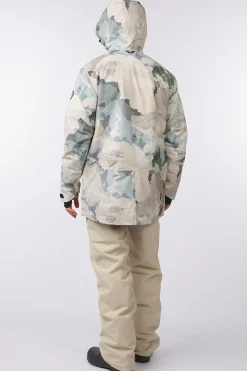 Fashion Colourwear Ski-Jas M Foil Anorak Water Camo