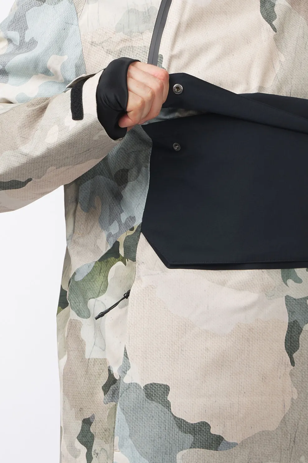 Fashion Colourwear Ski-Jas M Foil Anorak Water Camo