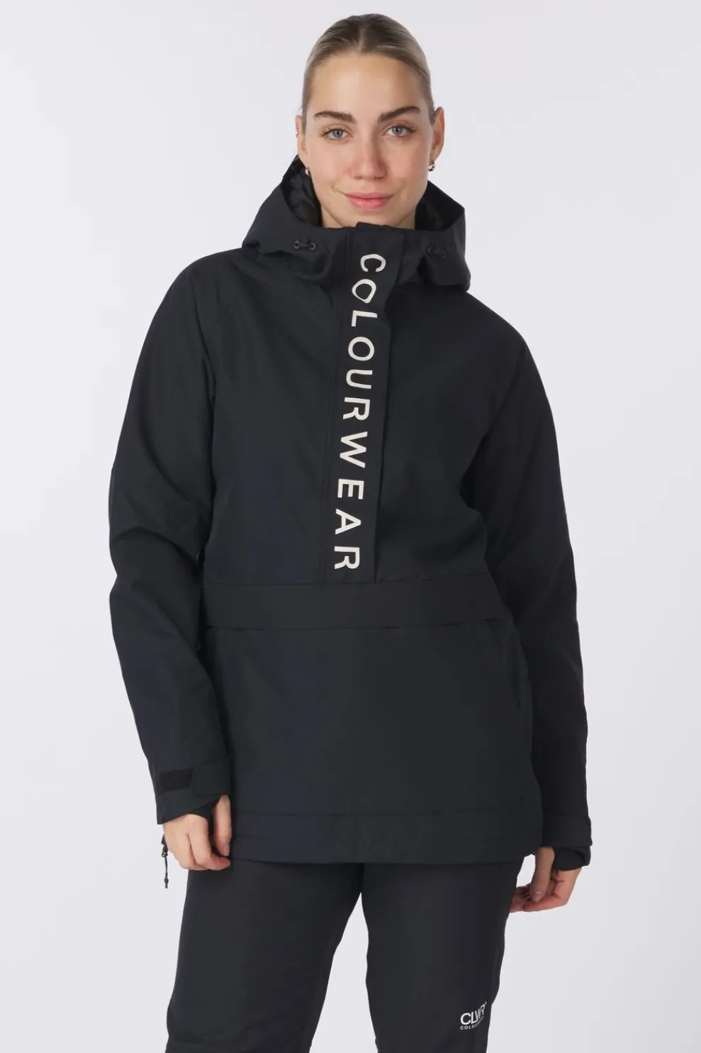 Fashion Colourwear Ski-Jas W Signature Anorak Black