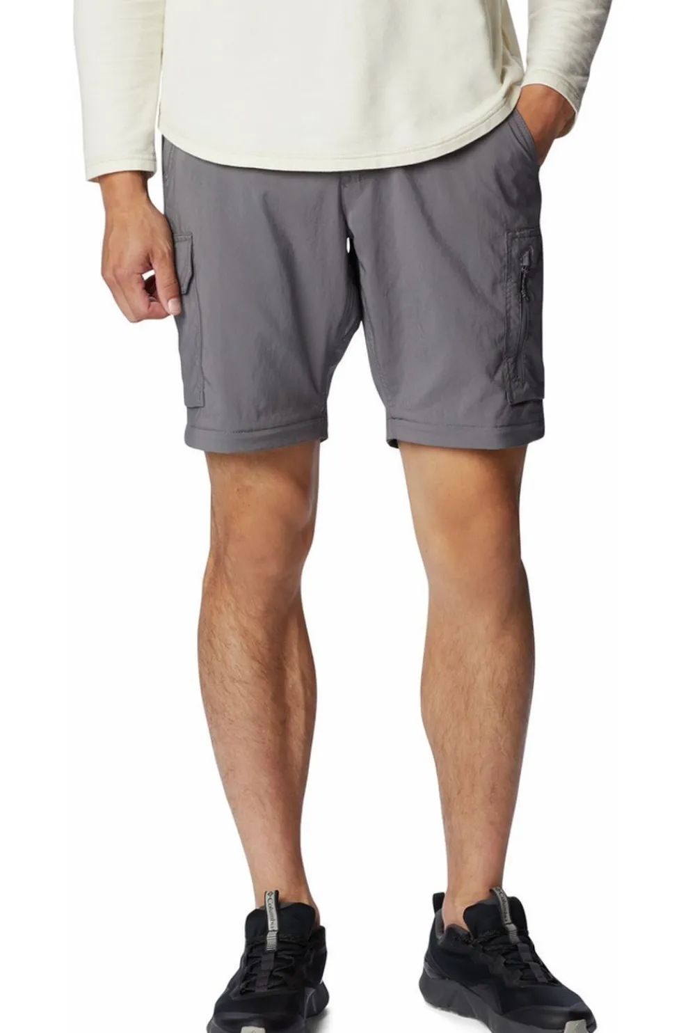 Sale Columbia Afritsbroek Silver Ridge™ Utility Convertible Pant City Grey