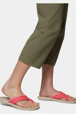 Outlet Columbia Broek Leslie Falls™ Capri Ii Stone Green
