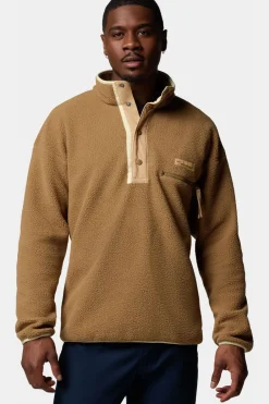 Clearance Columbia Fleece Helvetia™ II Half Snap mid brown/light brown