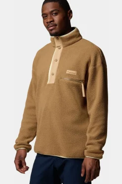 Clearance Columbia Fleece Helvetia™ II Half Snap mid brown/light brown