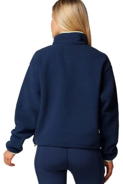 New Columbia Fleece Helvetia™ II Cropped Half Snap Collegiate Navy