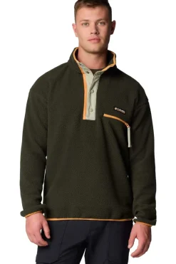 Sale Columbia Fleece Helvetia™ II Half Snap Greenscape