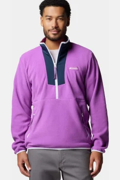 Fashion Columbia Fleece Sequoia Grove™ Half Zip Razzle, Coll Navy