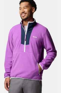 Fashion Columbia Fleece Sequoia Grove™ Half Zip Razzle, Coll Navy