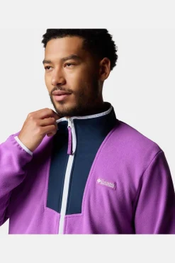 Fashion Columbia Fleece Sequoia Grove™ Half Zip Razzle, Coll Navy