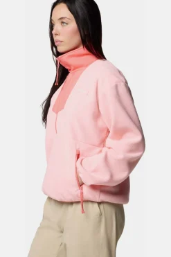 Outlet Columbia Fleece Sequoia Grove™ 1/2 Zip Pink Sand, Alpenglow