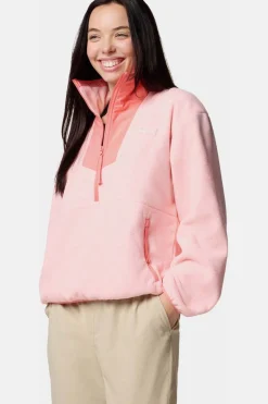Outlet Columbia Fleece Sequoia Grove™ 1/2 Zip Pink Sand, Alpenglow