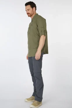 Hot Columbia Hemd Silver Ridge™ Utility Lite Long Sleeve Stone Green