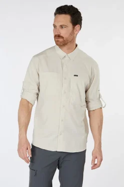 Best Columbia Hemd Silver Ridge™ Utility Lite Long Sleeve Dark Stone