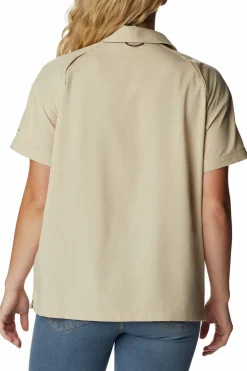 Clearance Columbia Hemd Silver Ridge Utility™ Ss Shirt Ancient Fossil