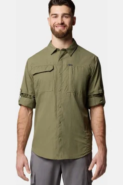 Discount Columbia Hemd Skien Valley™ Long Sleeve Shirt Stone Green