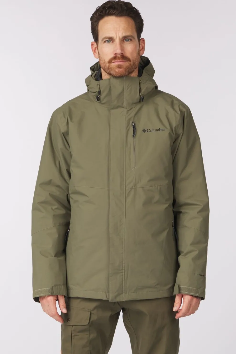 Outlet Columbia 3-In-1 Jas Element Blocker™ III Interchange Stone Green