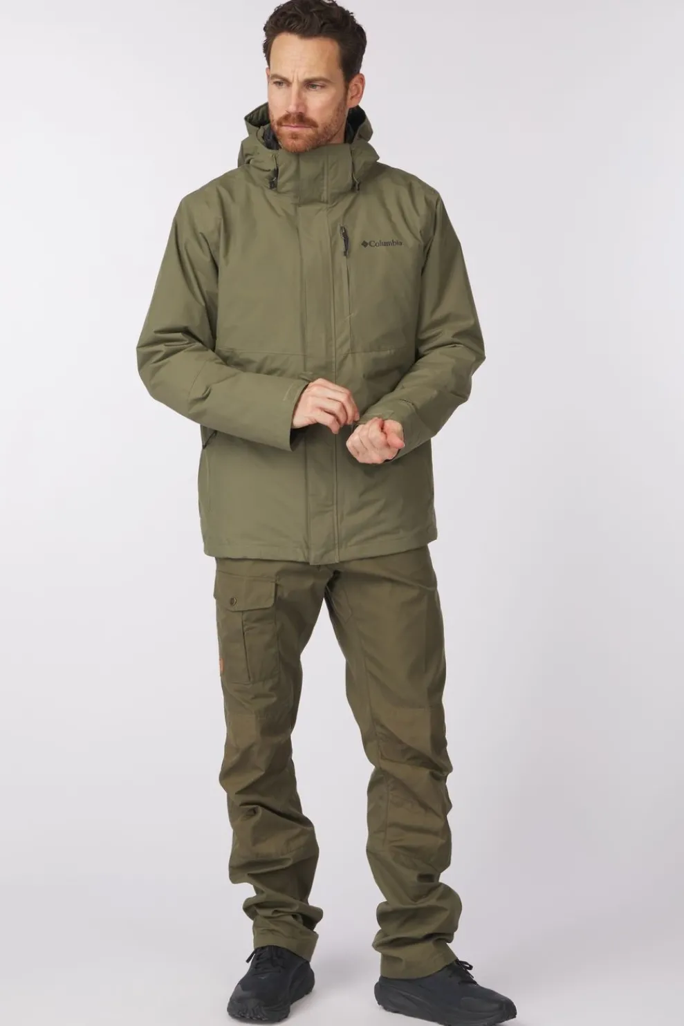 Outlet Columbia 3-In-1 Jas Element Blocker™ III Interchange Stone Green