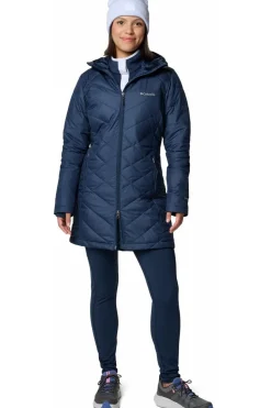 Hot Columbia Jas Heavenly Long Hdd Jacket Navy Blue/Dark Blue