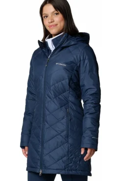 Hot Columbia Jas Heavenly Long Hdd Jacket Navy Blue/Dark Blue