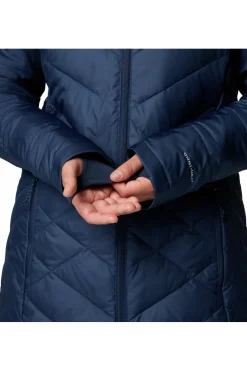 Hot Columbia Jas Heavenly Long Hdd Jacket Navy Blue/Dark Blue