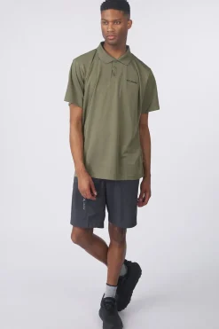 New Columbia Polo Utilizer Stone Green