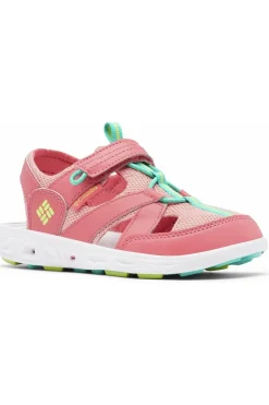 Online Columbia Sandaal Youth Techsun Wave Salmon pink