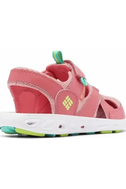 Online Columbia Sandaal Youth Techsun Wave Salmon pink