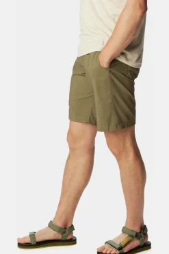 Discount Columbia Short Silver Ridge Utility Stone Green