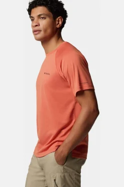 Clearance Columbia T-Shirt Alpine Chill™ Pro Ss Crew Tuscan