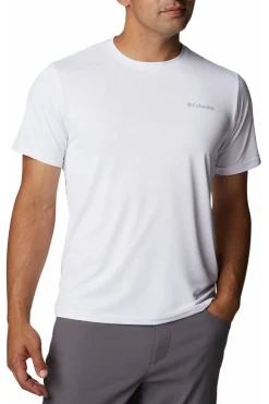 Sale Columbia T-Shirt Hike Crew White