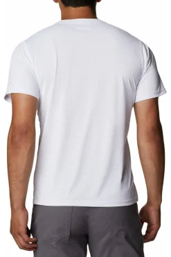 Sale Columbia T-Shirt Hike Crew White