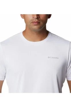 Sale Columbia T-Shirt Hike Crew White