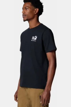 Hot Columbia T-Shirt Explorers Canyon™ Back Ss Tee black/dark grey