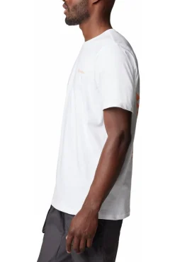 Clearance Columbia T-Shirt Explorers Canyon™ Back Ss Tee White, Bearly T