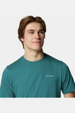 Fashion Columbia T-Shirt North Cascades™ Short Sleeve Tee Petrol/Petrol