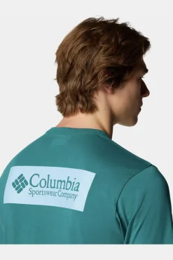 Fashion Columbia T-Shirt North Cascades™ Short Sleeve Tee Petrol/Petrol