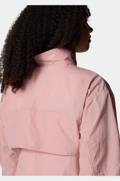 Clearance Columbia Windstopper Paracutie™ Cropped Cargo Windbreaker mid pink